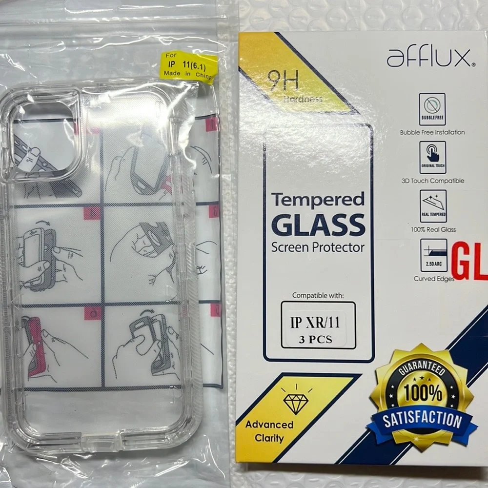 iPhone 11 CASE & Screen Protector | Mil Spec 6’ Drop Tested | NWT